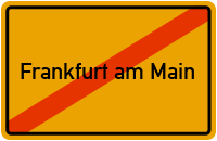 Route von Frankfurt am Main nach Burglauer